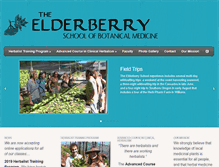 Tablet Screenshot of elderberryschool.com